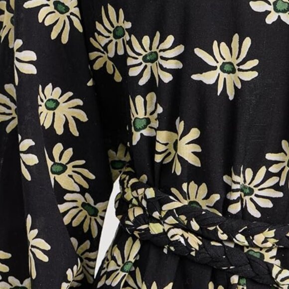 Rhode Ella Dress Black Floral XS NWOT - Picture 2 of 7